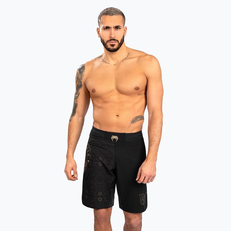 Venum Santa Muerte Dark Side Fightshorts black/brown