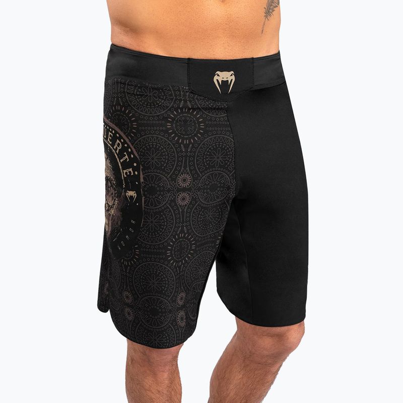 Venum Santa Muerte Dark Side Fightshorts black/brown 4