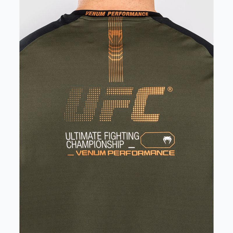 Мъжка тениска Venum UFC By Adrenaline Fight Week Dry-Tech khaki 7