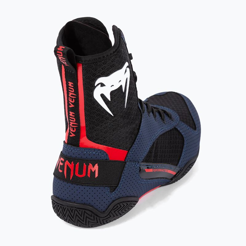 Боксьорски обувки Venum Elite Boxing navy/black 16