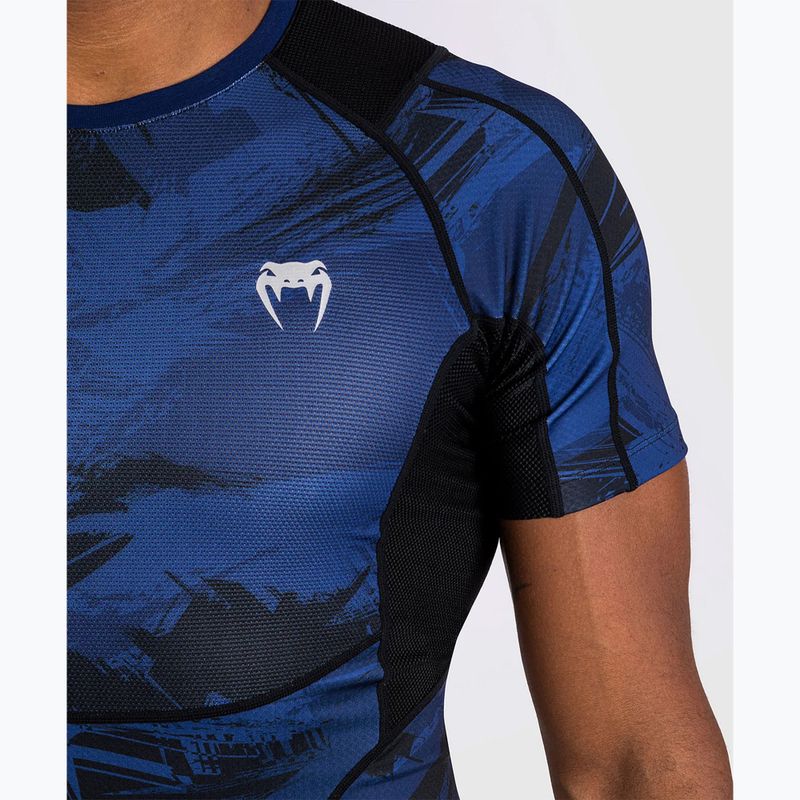 Мъжка тениска Venum Electron 3.0 Rashguard navy blue 4