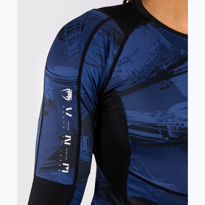 Мъжка тениска с дълъг ръкав Venum Electron 3.0 Rashguard navy 5