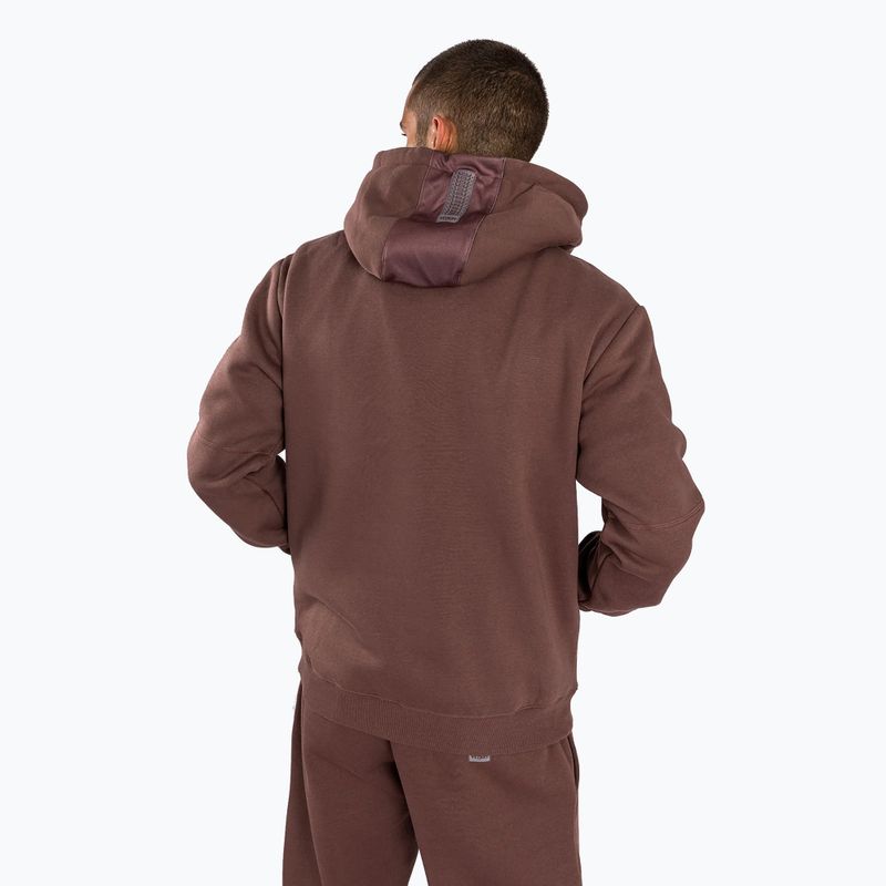 Мъжка качулка Venum Silent Power Hoodie brown 3