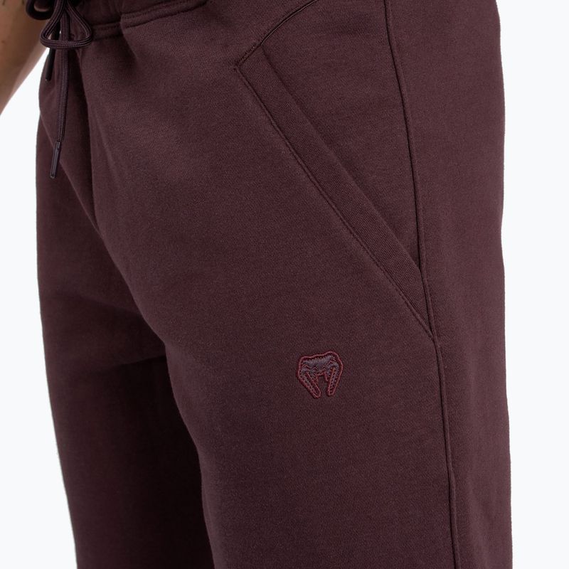 Мъжки къси панталони Venum Silent Power Cotton тъмно кафяви 5