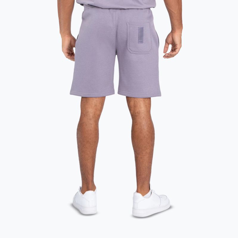 Мъжки къси панталони Venum Silent Power Cotton лавандулено сиви 3