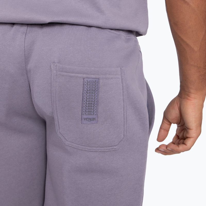 Мъжки къси панталони Venum Silent Power Cotton лавандулено сиви 5