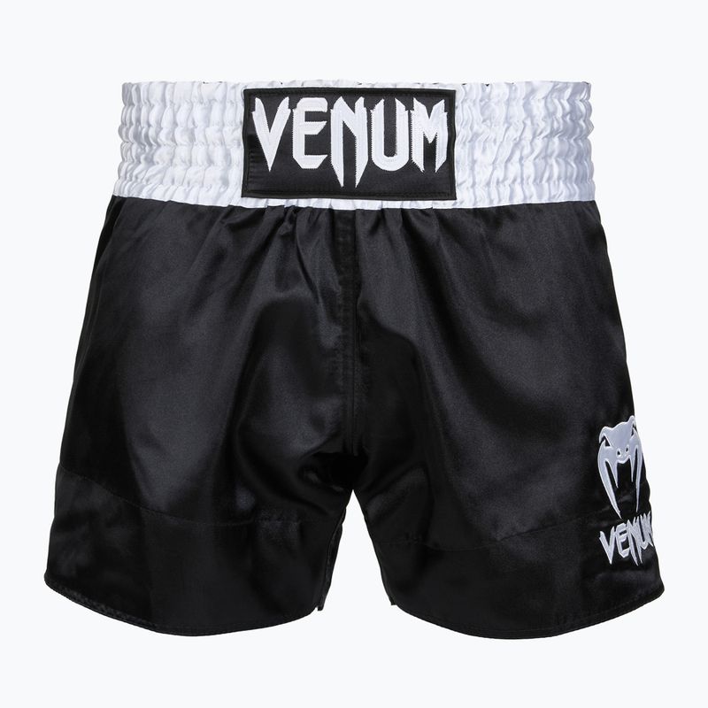Мъжки шорти за тренировка Venum Classic Muay Thai black/white/gold