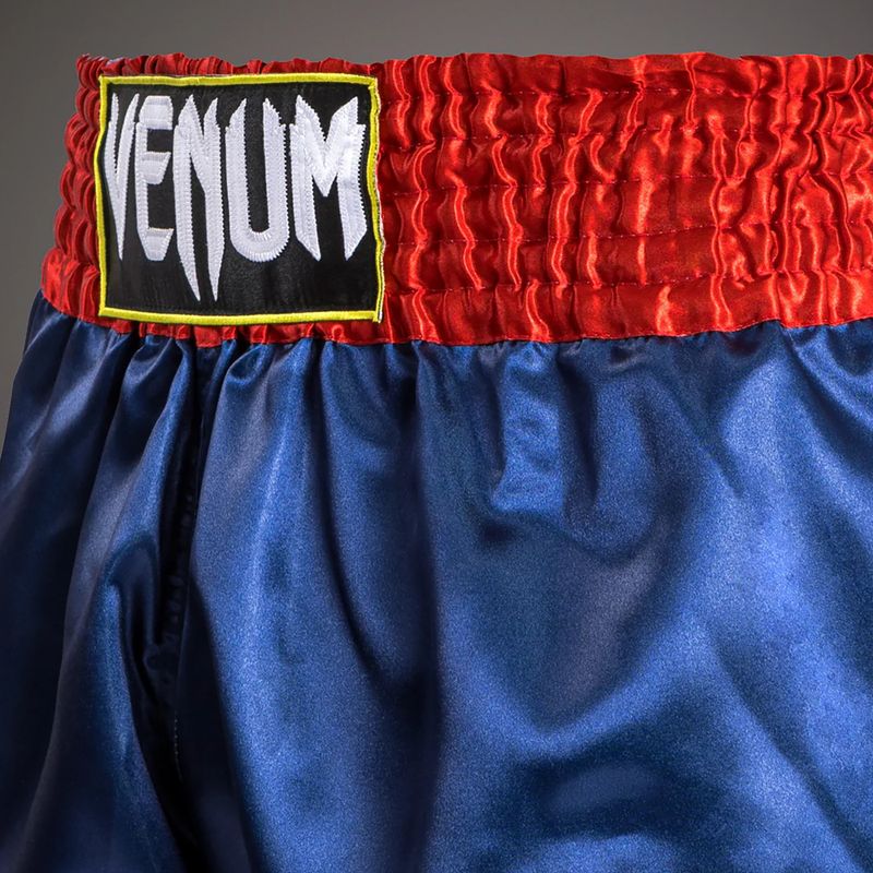 Мъжки тренировъчни шорти Venum Classic Muay Thai синьо/червено/бяло 5