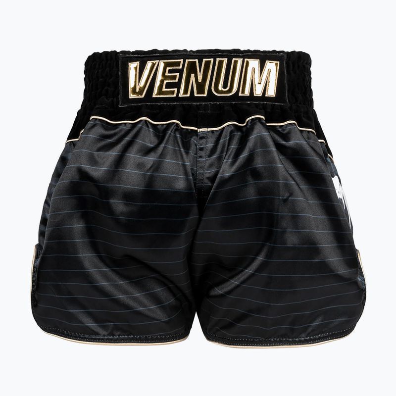 Шорти за тренировка Venum Attack Muay Thai black/grey 2