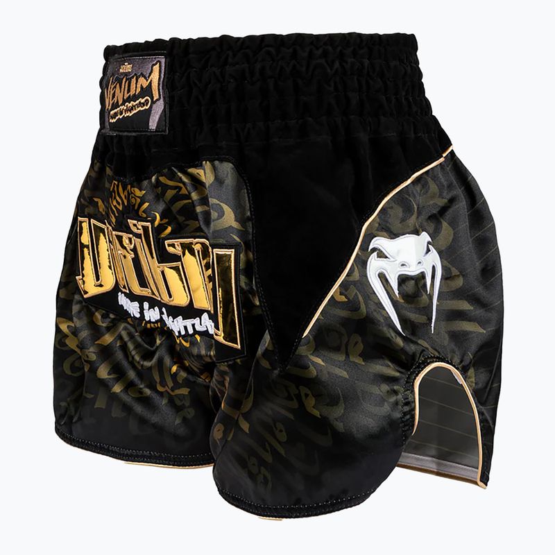 Шорти за тренировка Venum Attack Muay Thai black/gold 5