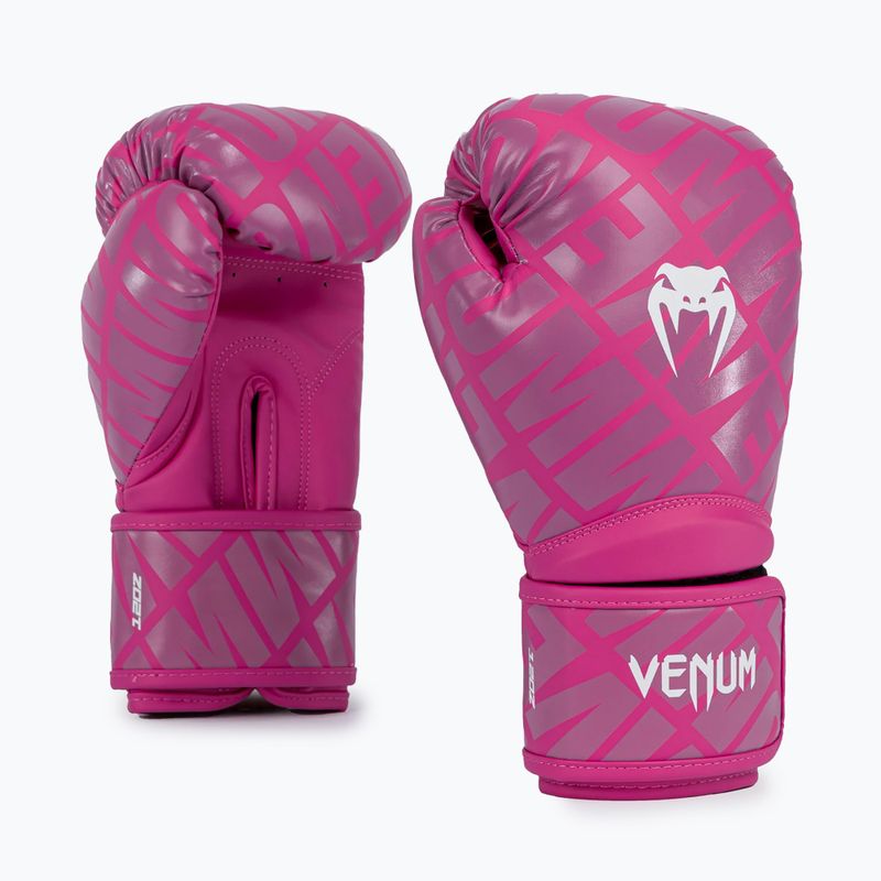 Боксови ръкавици Venum Contender 1.5 XT Boxing pink/white 2