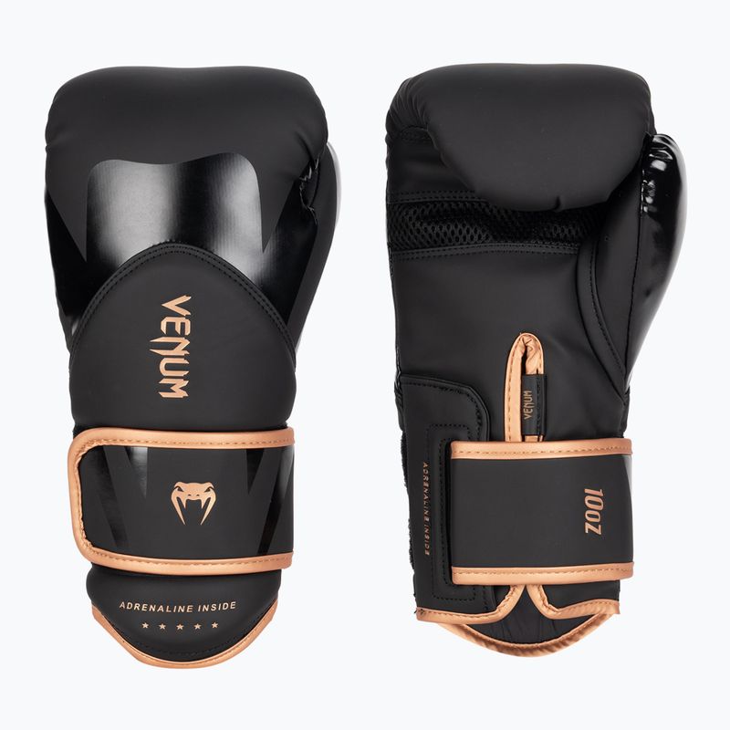 Мъжки боксови ръкавици Venum Challenger 4.0 black/bronze