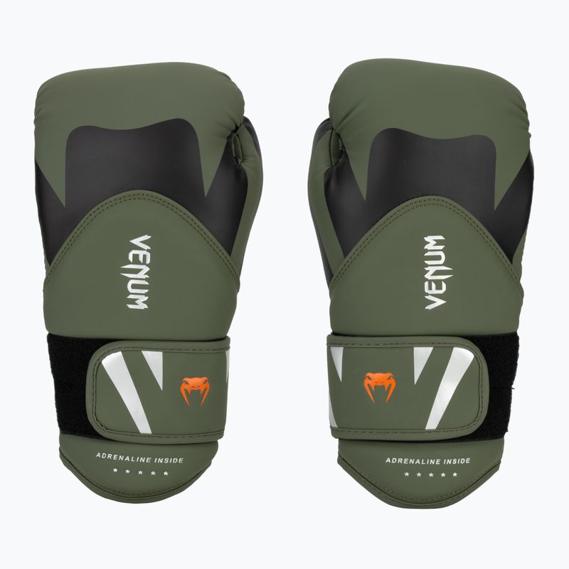 Мъжки боксови ръкавици Venum Challenger 4.0 black/khaki 2