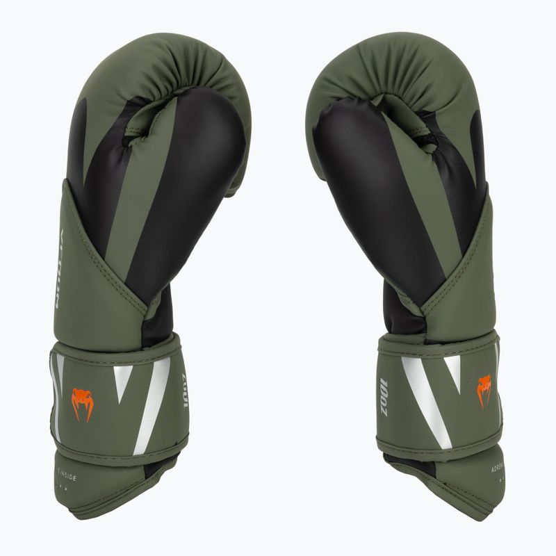 Мъжки боксови ръкавици Venum Challenger 4.0 black/khaki 4