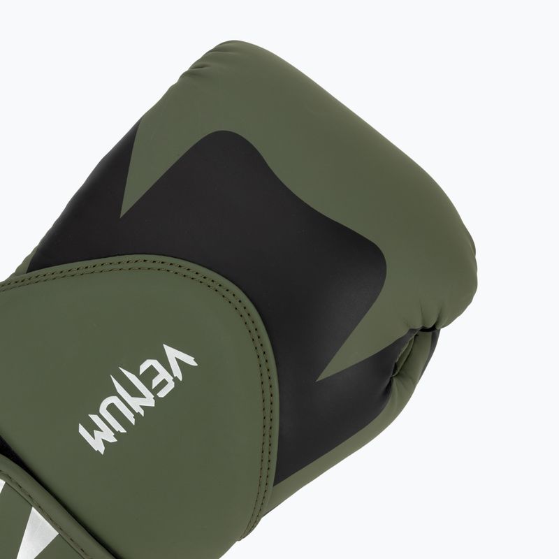 Мъжки боксови ръкавици Venum Challenger 4.0 black/khaki 5