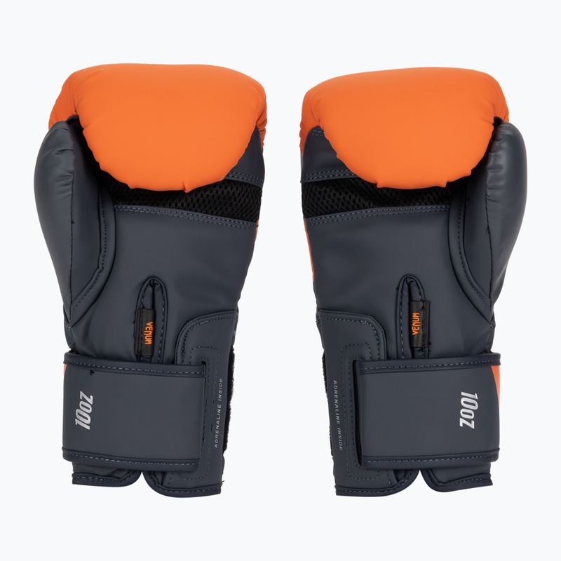 Мъжки боксови ръкавици Venum Challenger 4.0 navy blue/orange 2