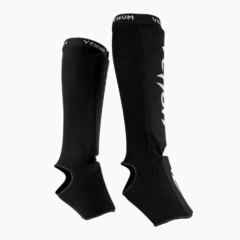 Протектори за подбедрици и стъпала Venum Kontact Shin Guards black/silver 2