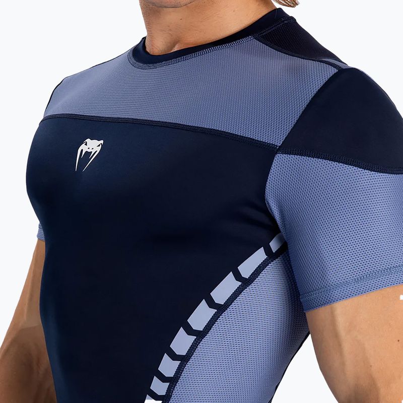 Мъжки рашгард Venum Tempest Rashguard navy blue 4