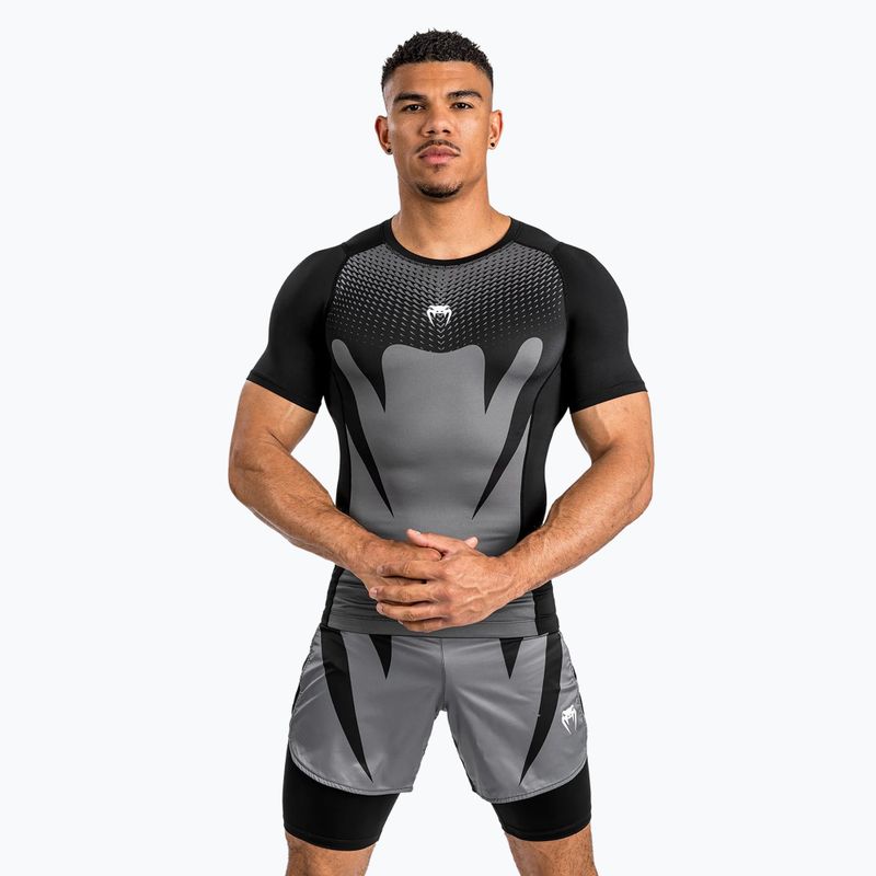 Мъжка тениска Venum Attack Rashguard black