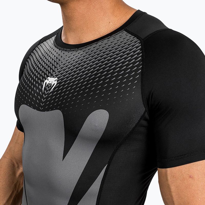 Мъжка тениска Venum Attack Rashguard black 5