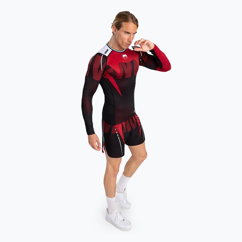 Мъжка блуза с дълъг ръкав Venum Adrenaline Rashguard black/red 2