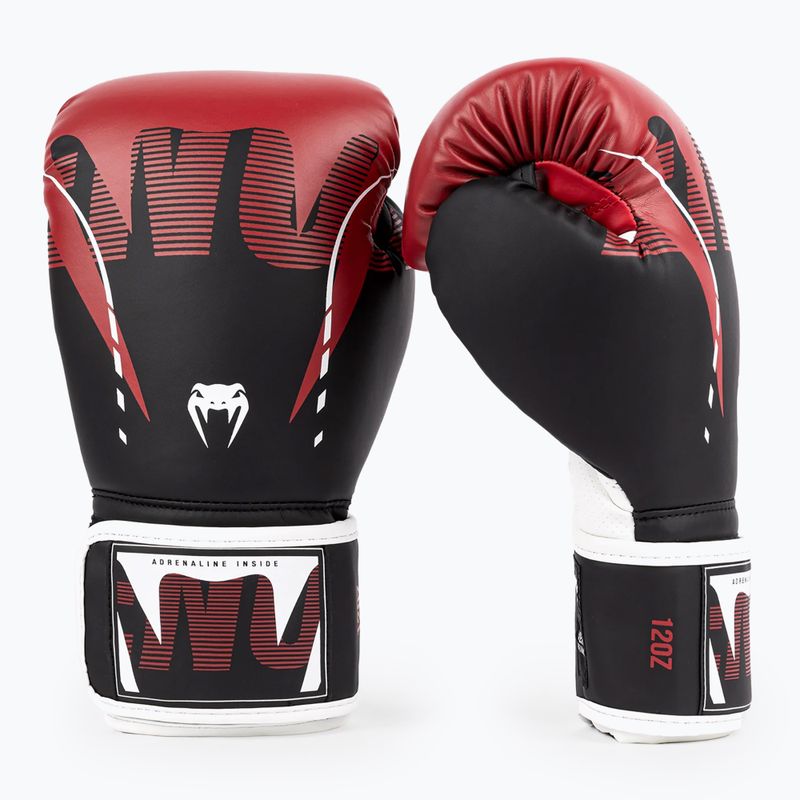 Боксови ръкавици Venum Adrenaline black/red 2