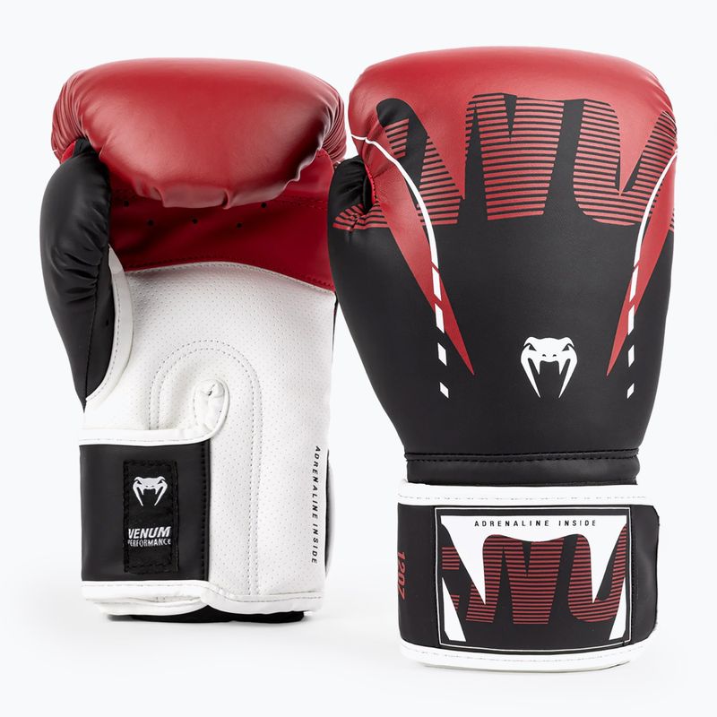 Боксови ръкавици Venum Adrenaline black/red 3