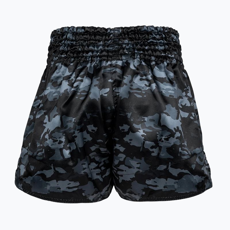 Мъжки къси панталони Venum Classic Muay Thai black/dark camo 2