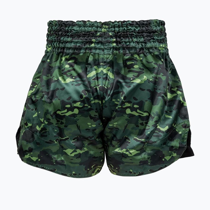 Мъжки шорти за тренировка Venum Classic Muay Thai black/forest camo 2