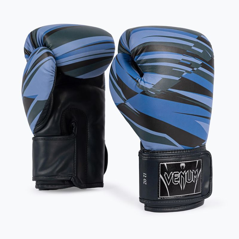 Venum Abyss shadow blue боксови ръкавици 3
