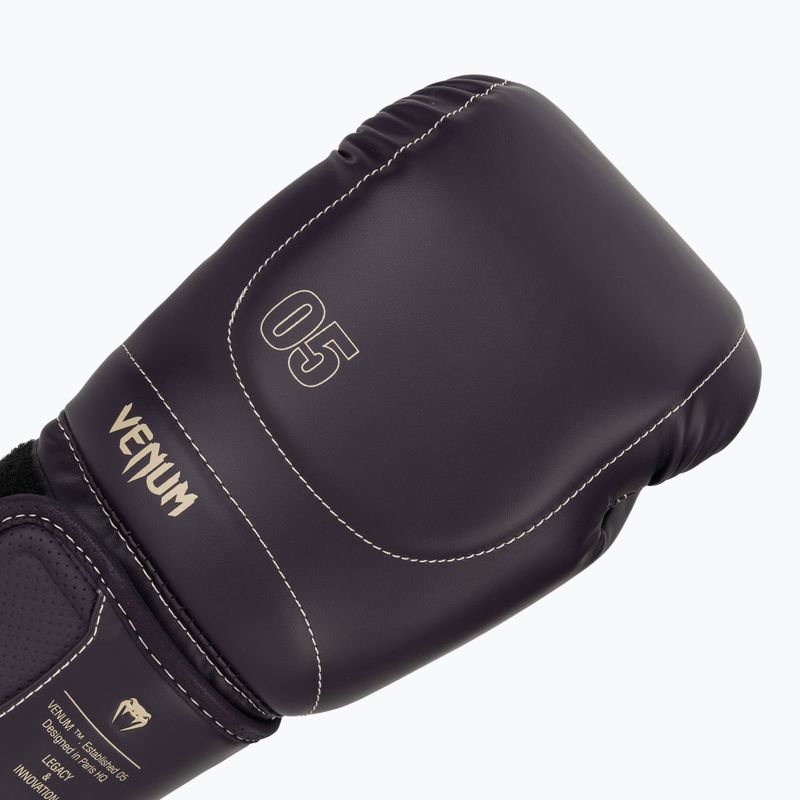 Мъжки боксови ръкавици Venum Impact Evo deep purple 5