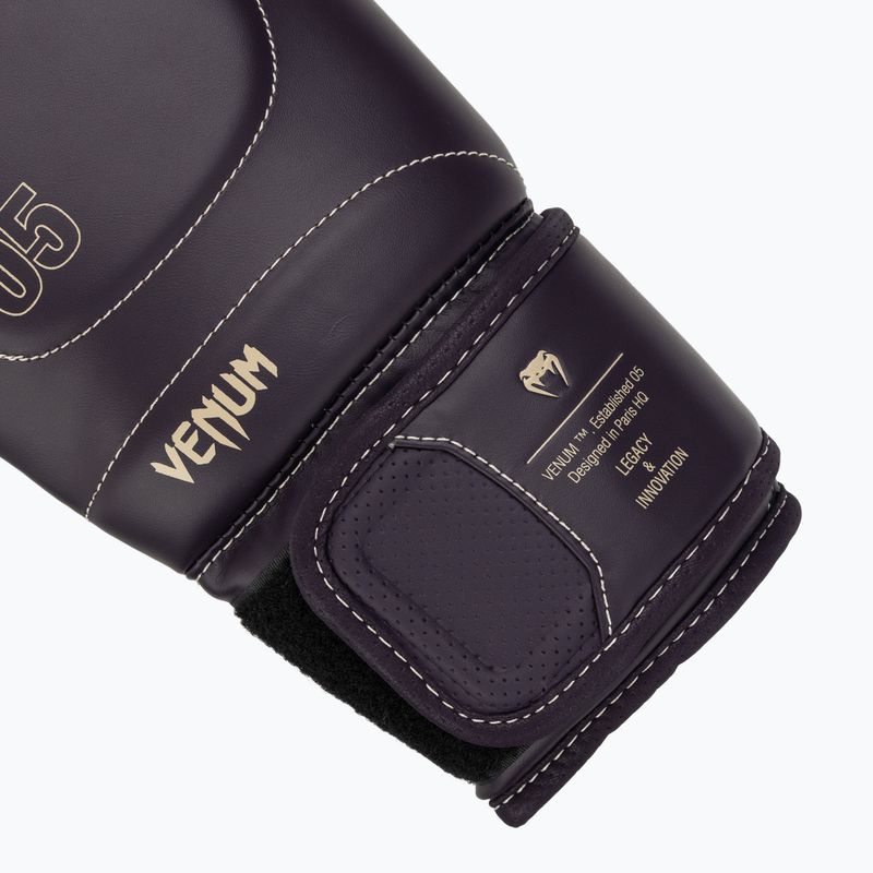 Мъжки боксови ръкавици Venum Impact Evo deep purple 6