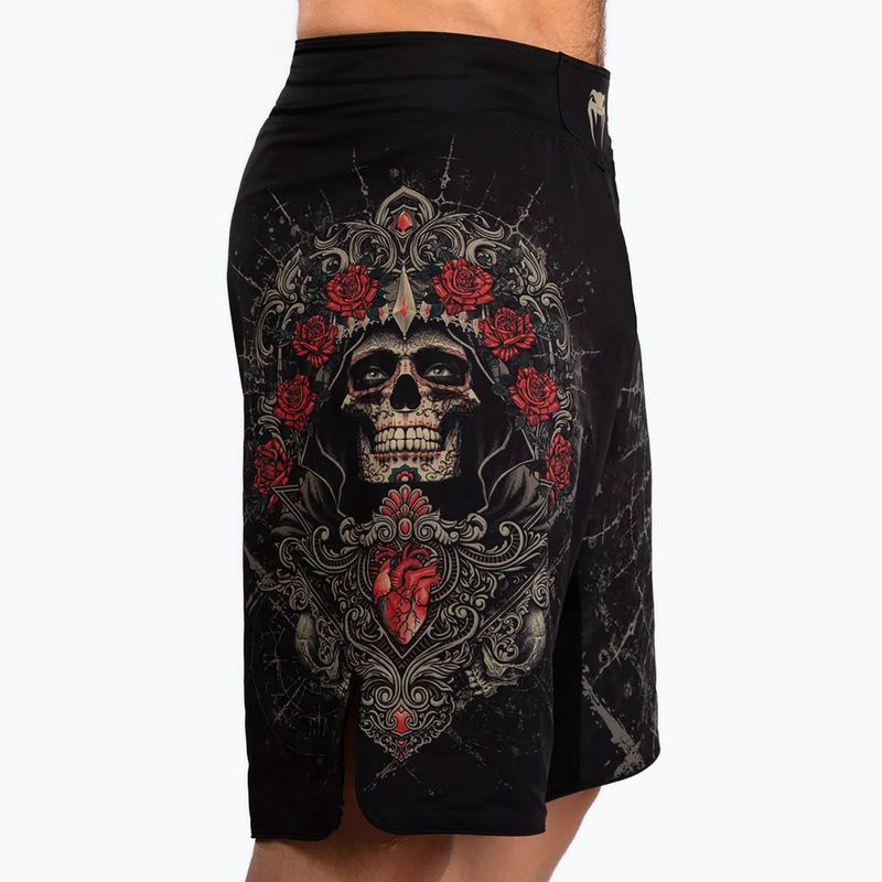 Venum Santa Muerte 5.0 Мъжки бойни шорти deep black/gold 6