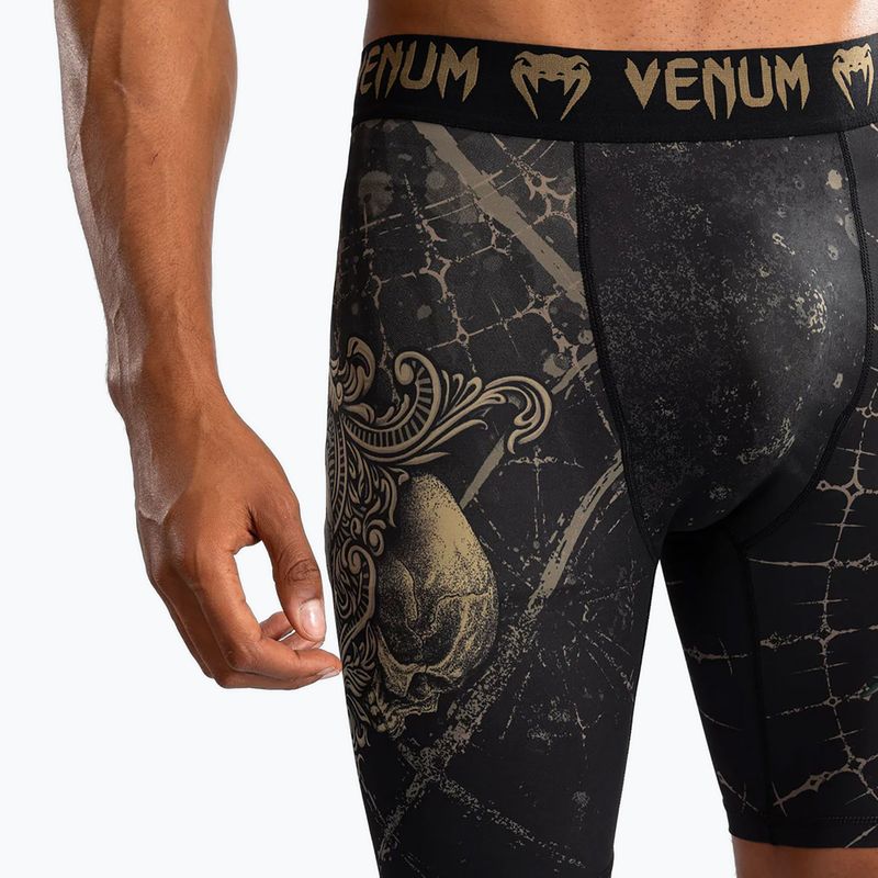 Venum Santa Muerte 5.0 Мъжки шорти за обучение Vale Tudo deep black/gold 5