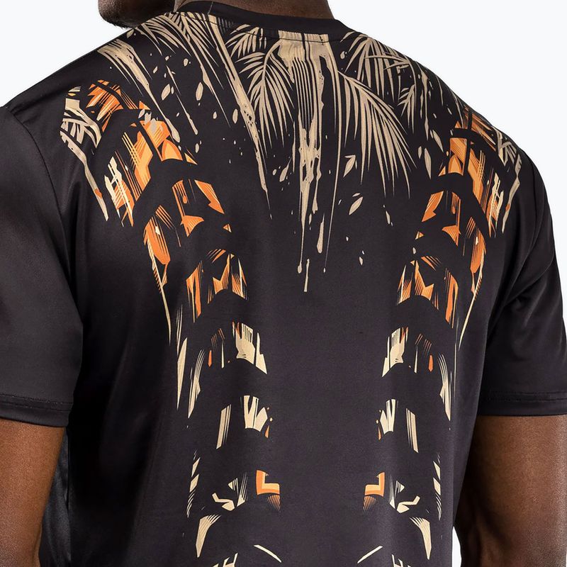Мъжка тениска Venum Tiger Dry Tech black/neon orange 5