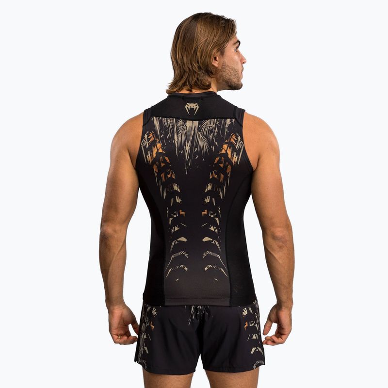 Мъжки рашгард Venum Tiger Men'S Sleeveless Rashguard black/neon orange 2