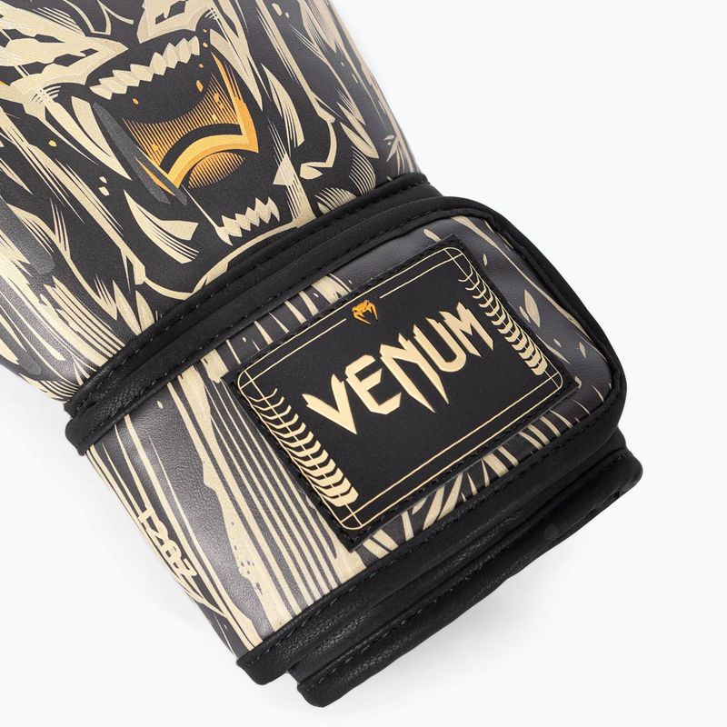 Боксови ръкавици Venum Tiger Boxing Gloves black/neon orange 5
