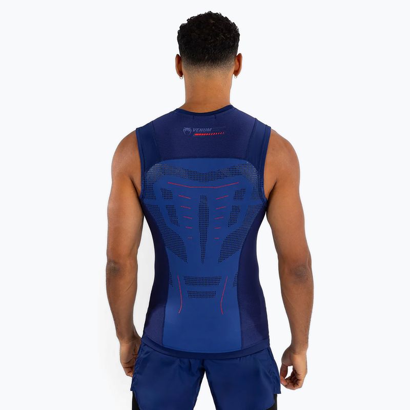 Мъжки рашгард Venum Technical 3.0 Sleeveless Rashguard night blue 2