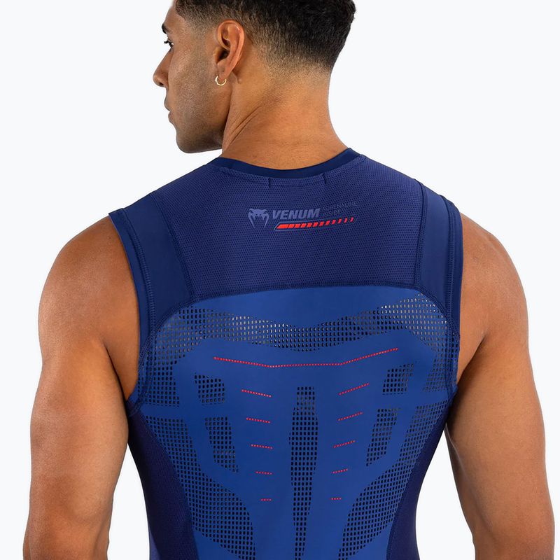 Мъжки рашгард Venum Technical 3.0 Sleeveless Rashguard night blue 6