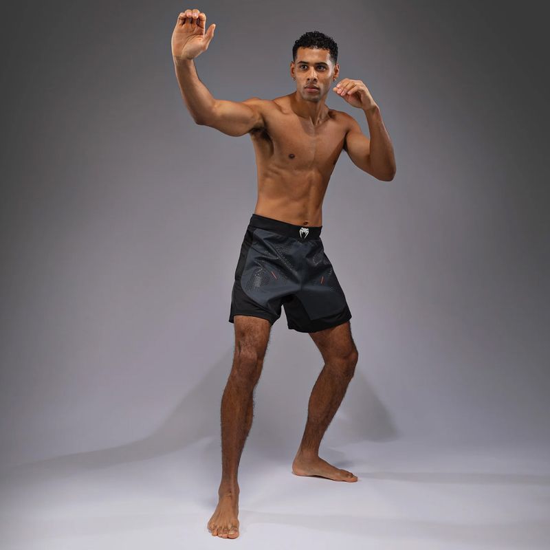 Мъжки тренировъчни шорти Venum Technical 3.0 Fight Shorts графит 4