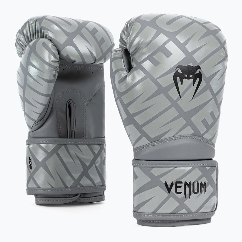 Venum Contender 1.5 XT Детски боксови ръкавици графит/черно 2