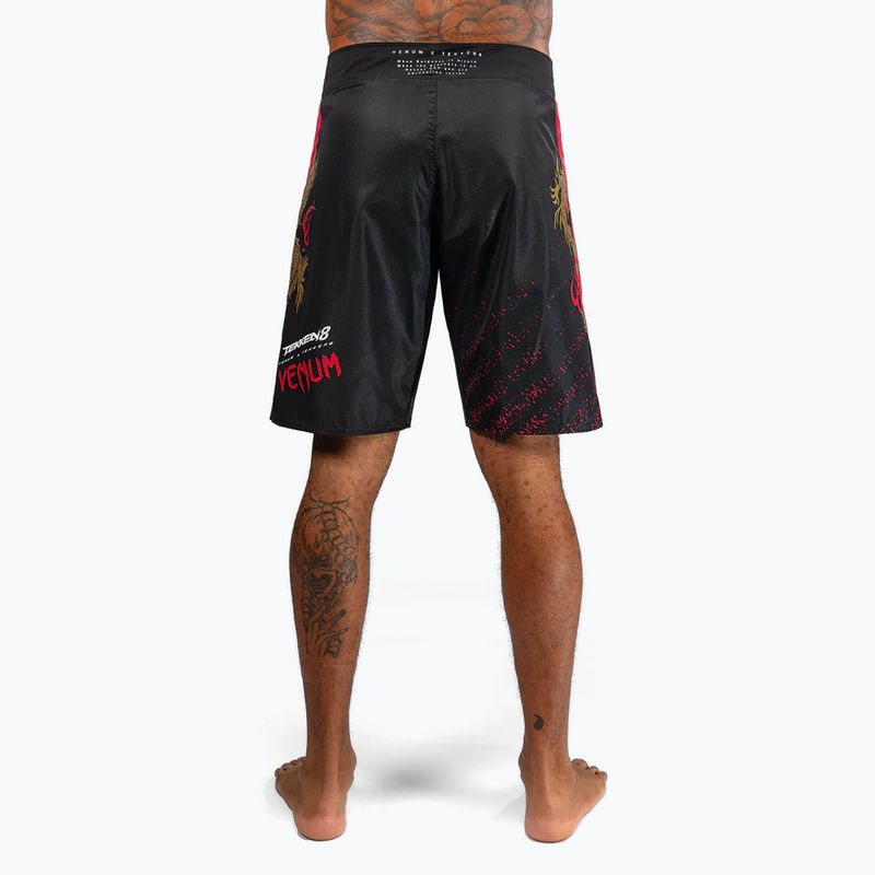 Мъжки шорти за тренировка Venum X Tekken 8 - Marshall Law Fight Shorts black/red/gold 2
