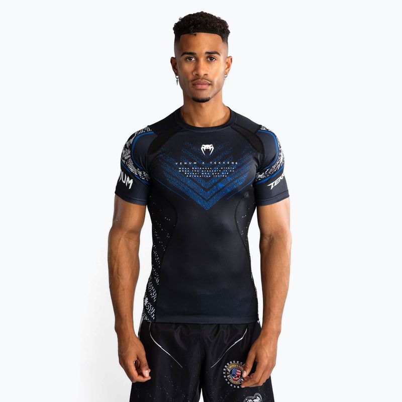 Мъжки рашгард Venum X Tekken 8 - Paul Phoenix Rashguard black/blue 4
