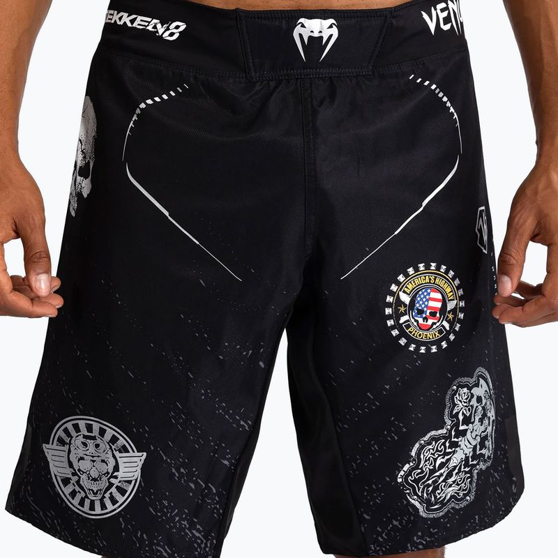 Venum X Tekken 8 мъжки шорти за тренировка - Paul Phoenix Fight Shorts black 5