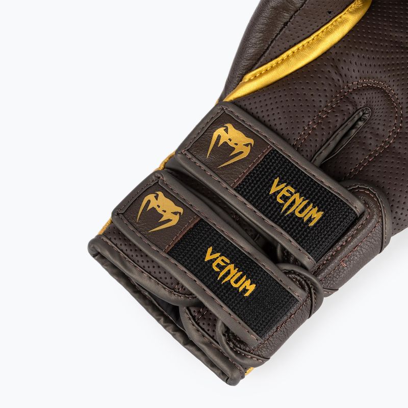 Боксови ръкавици Venum Reverso chocolate/gold 8