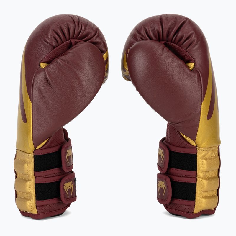 Боксови ръкавици Venum Reverso red/gold 4