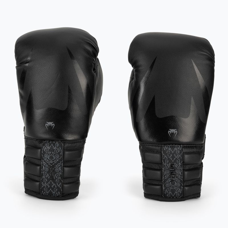 Боксови ръкавици Venum Reverso black/black 2