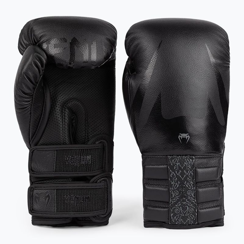 Боксови ръкавици Venum Reverso black/black 2