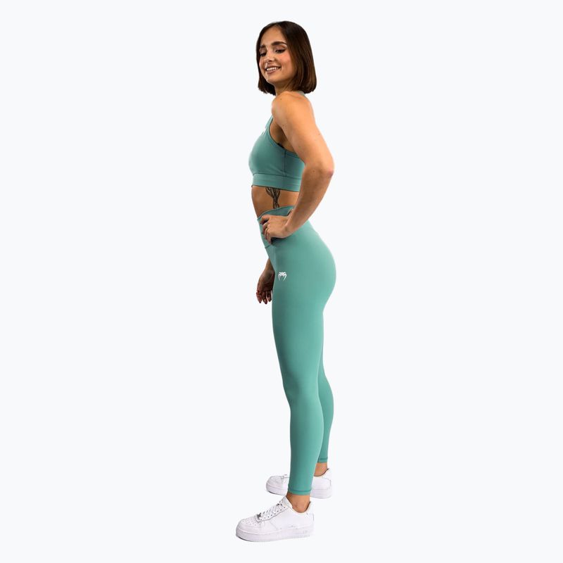 Спортен сутиен Venum Essential Medium Impact Sport aqua green 2