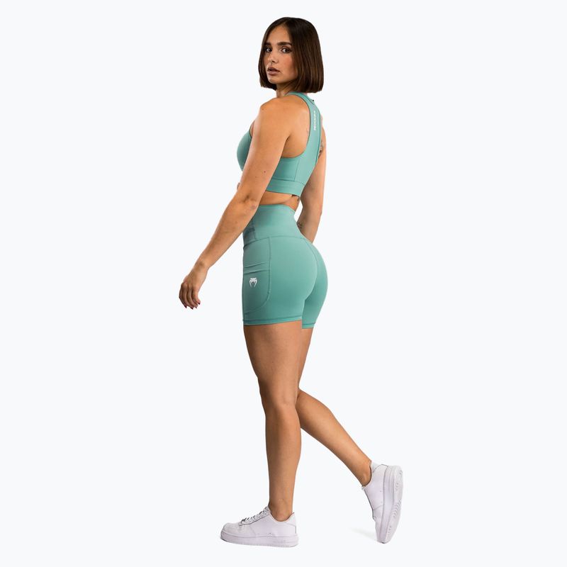 Venum Essential дамски шорти за велосипед aqua green 2